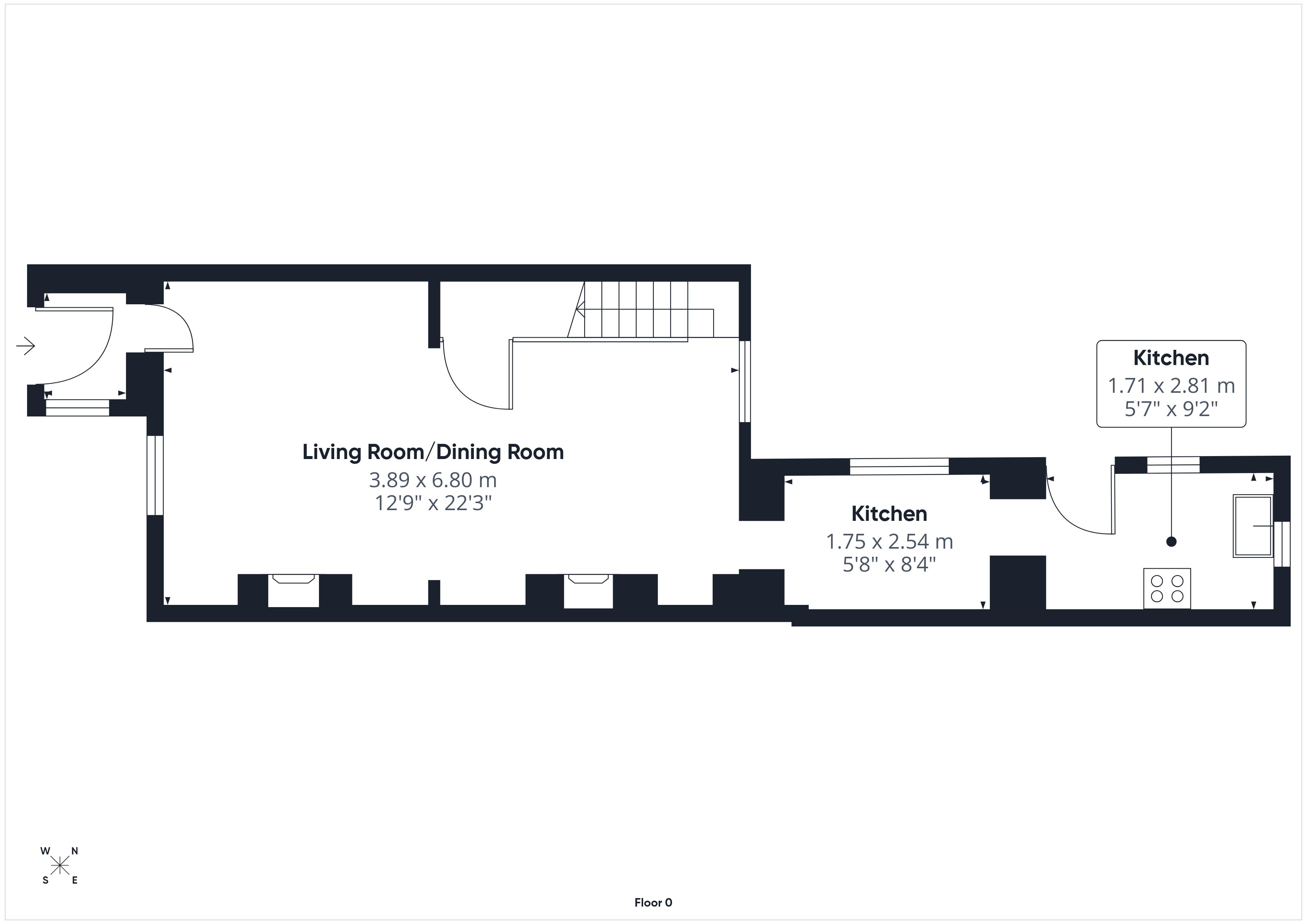 31, Avenue Terrace, Stonehouse floorplan