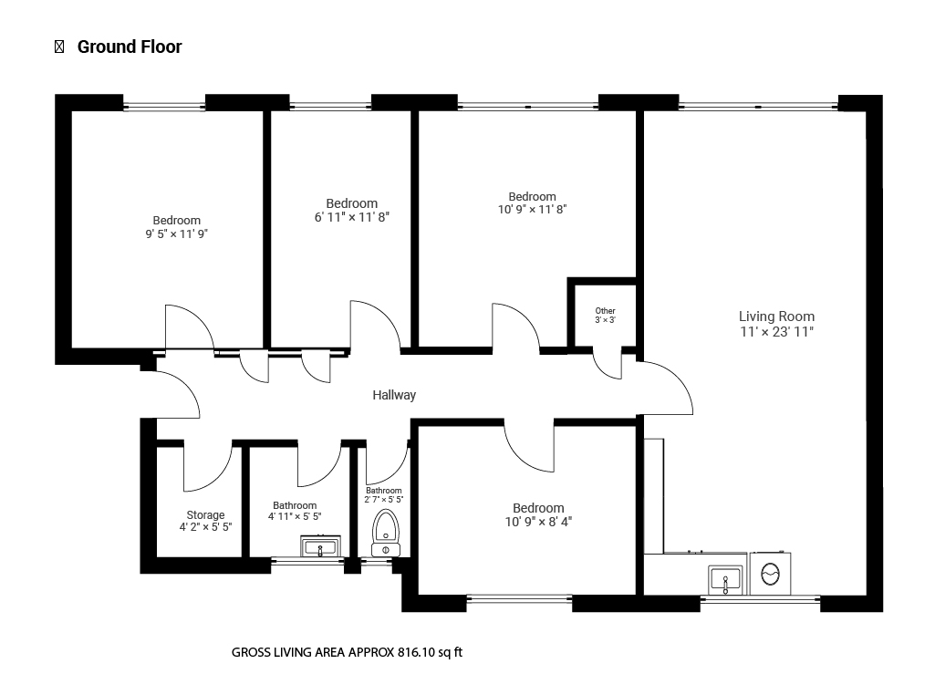 41, Cowbridge Lane, Barking floorplan