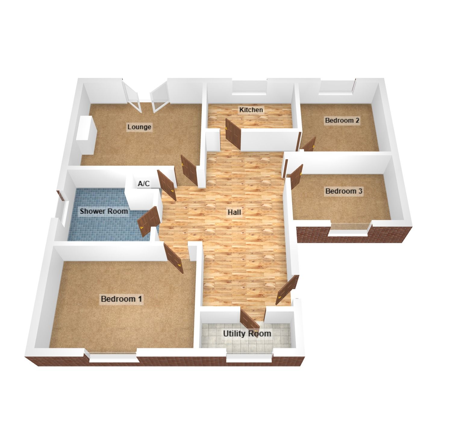 14, Gelligaer Road, Treharris floorplan