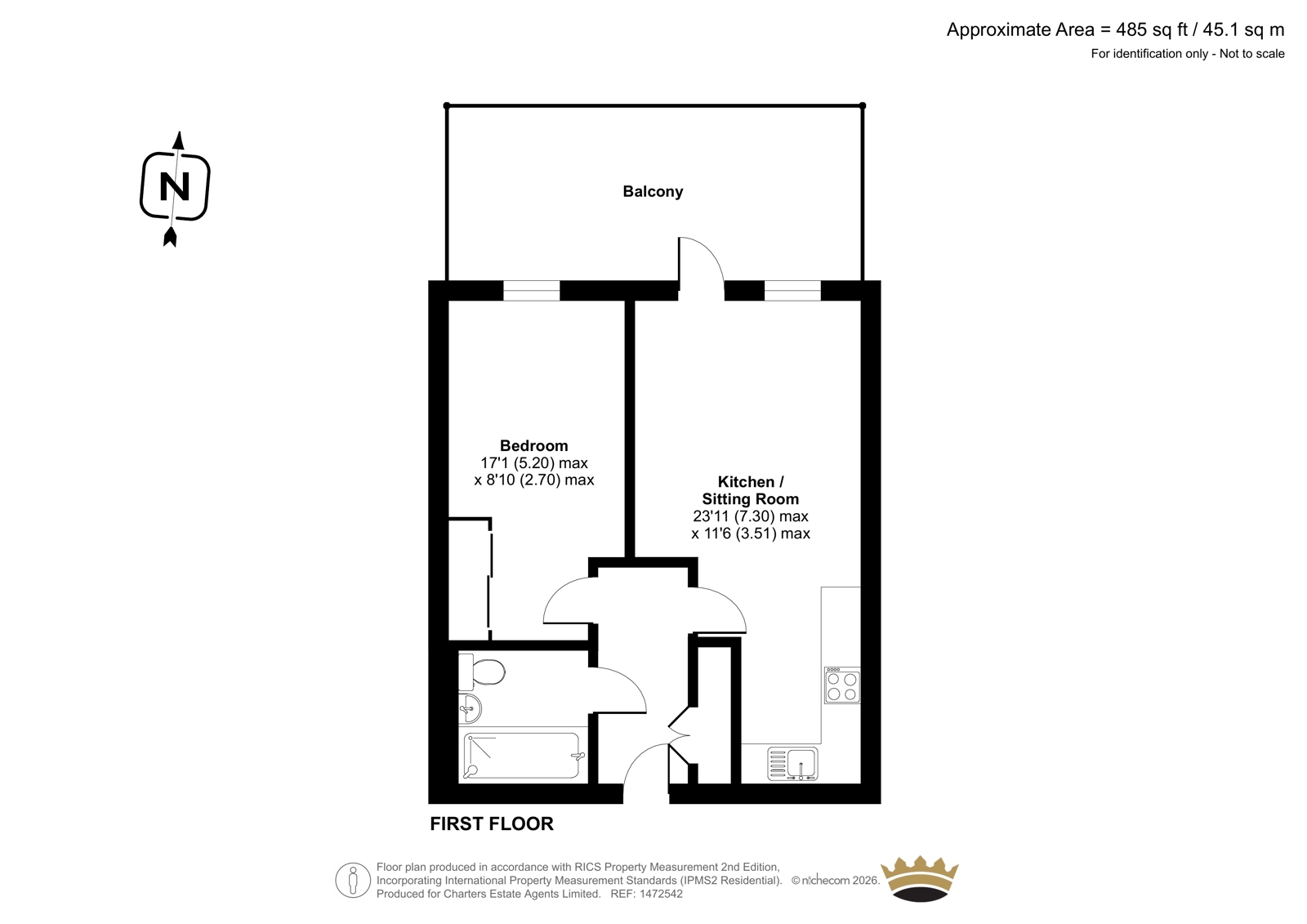 19 Fairbourne Court,, Denyer Walk, Hampshire floorplan