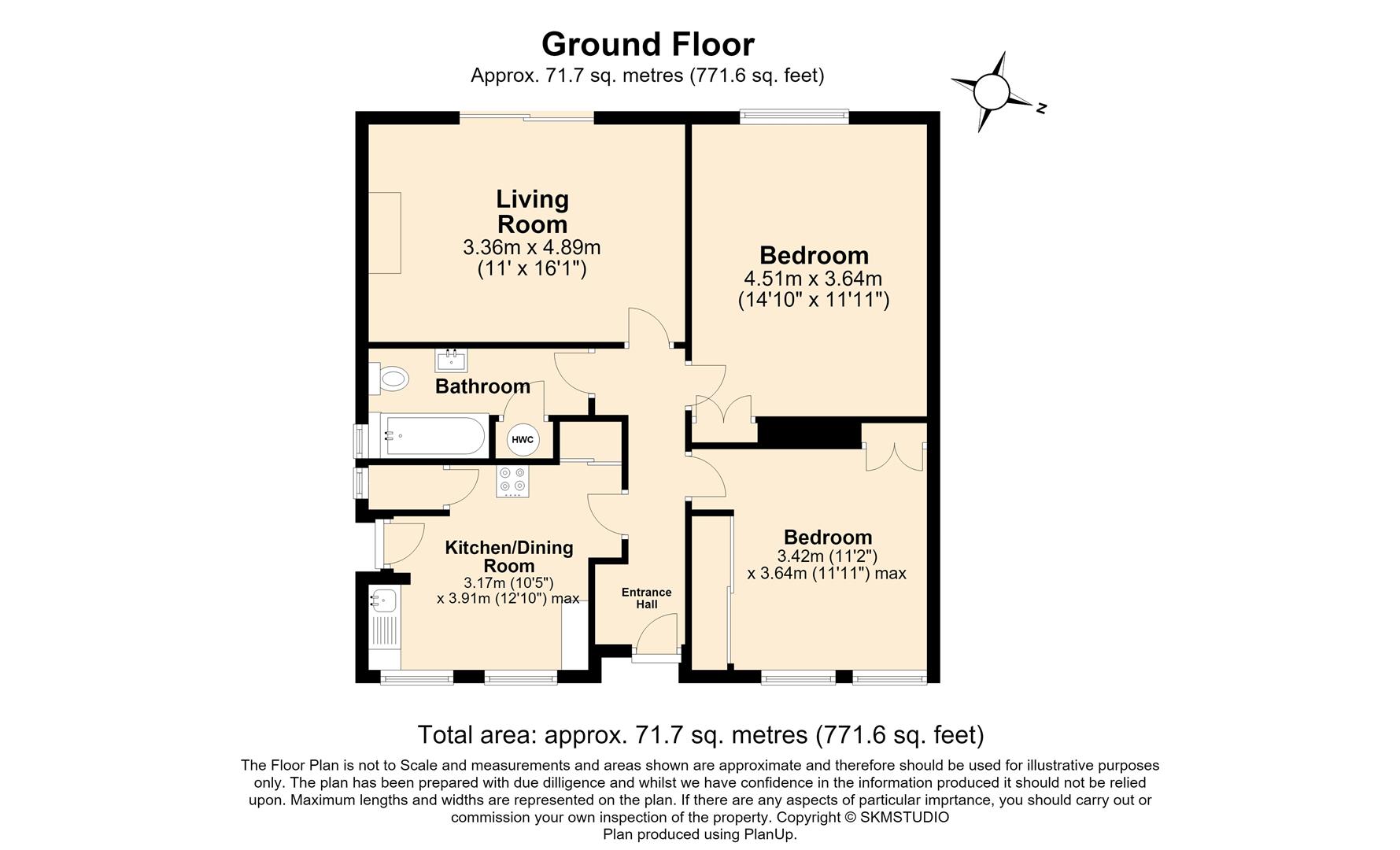 109, Green End Road, Hemel Hempstead floorplan