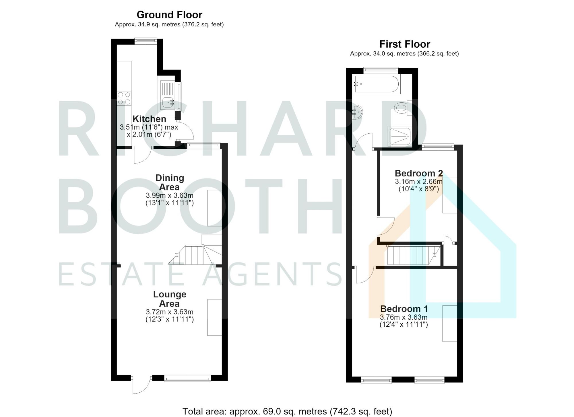 83 Newnham Street, Ely floorplan
