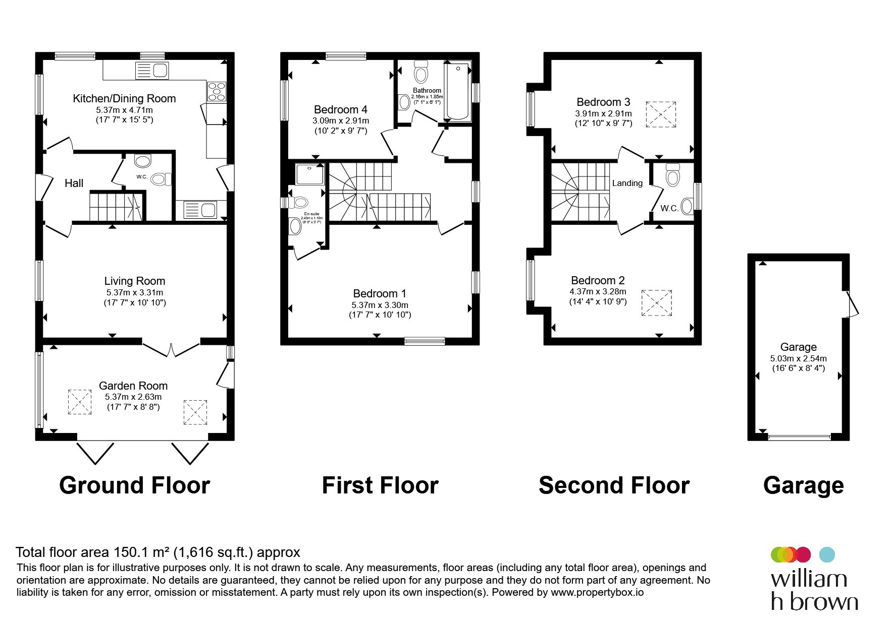 16, Blairgowie Close, GRANTHAM floorplan