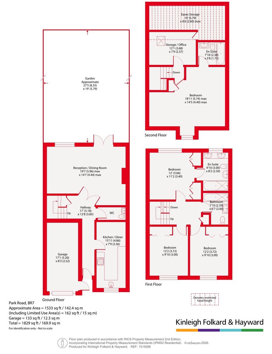 3, Park Mews, 35, Park Road, Chislehurst floorplan