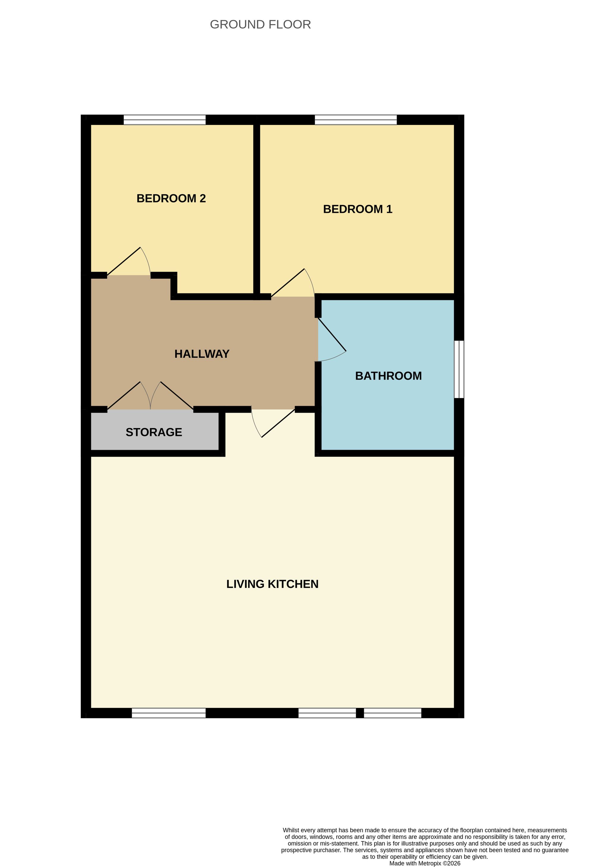 22 Southwell Square, Carlisle floorplan