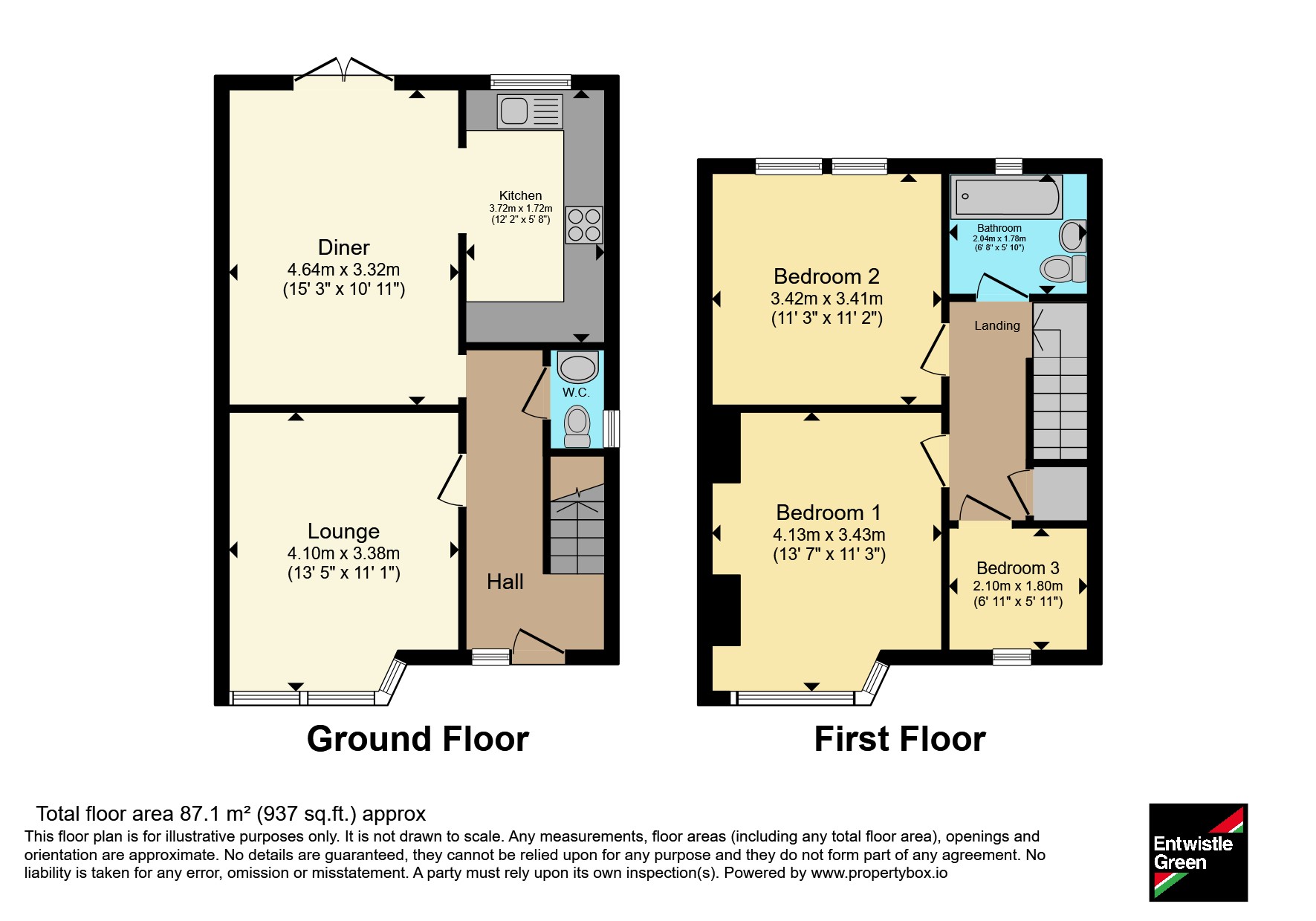 81, Cadley Causeway, Preston floorplan