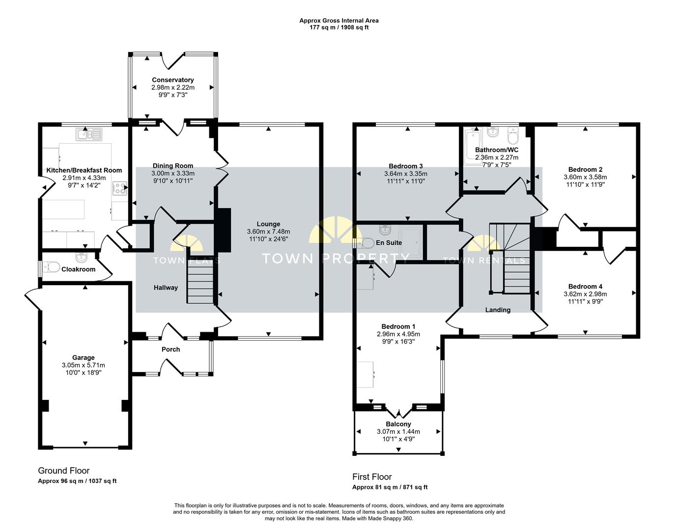2, Farlaine Road, Eastbourne floorplan