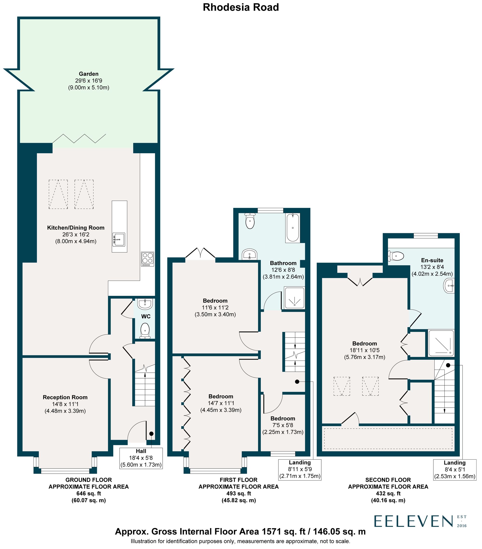 53 Rhodesia Road, London floorplan