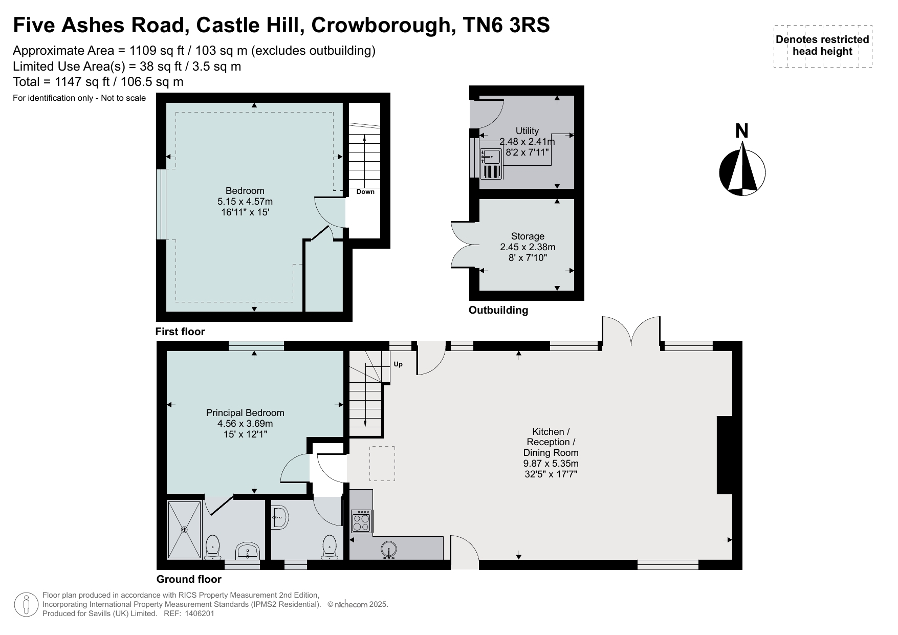 Kingsbury Lodge,, Five Ashes Road, Crowborough floorplan