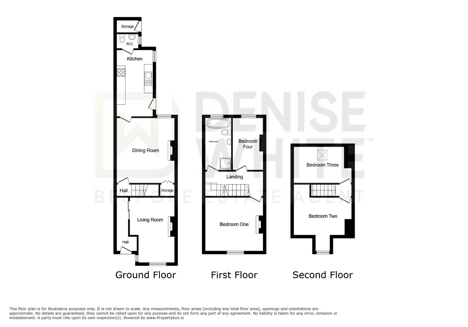 41, Barngate Street, Leek floorplan
