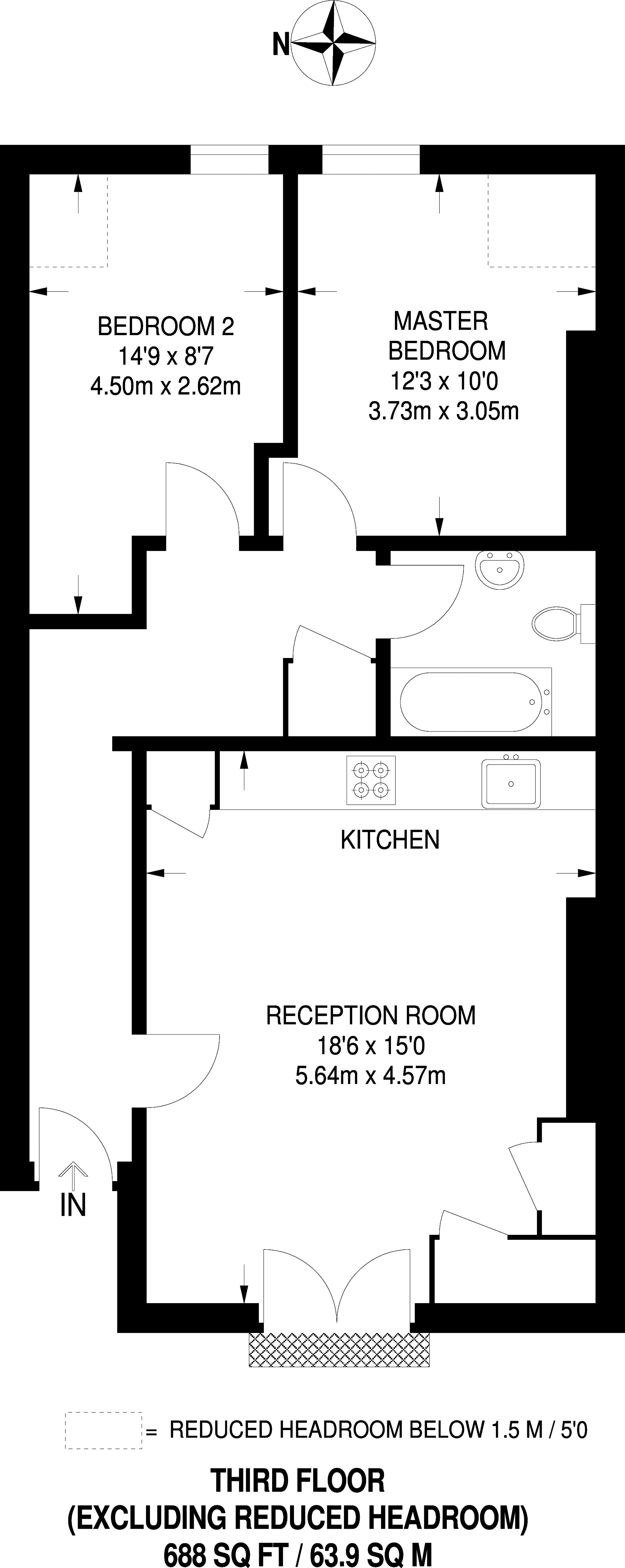 2 Bedrooms Flat to rent in Streatham High Road, Streatham Hill SW16