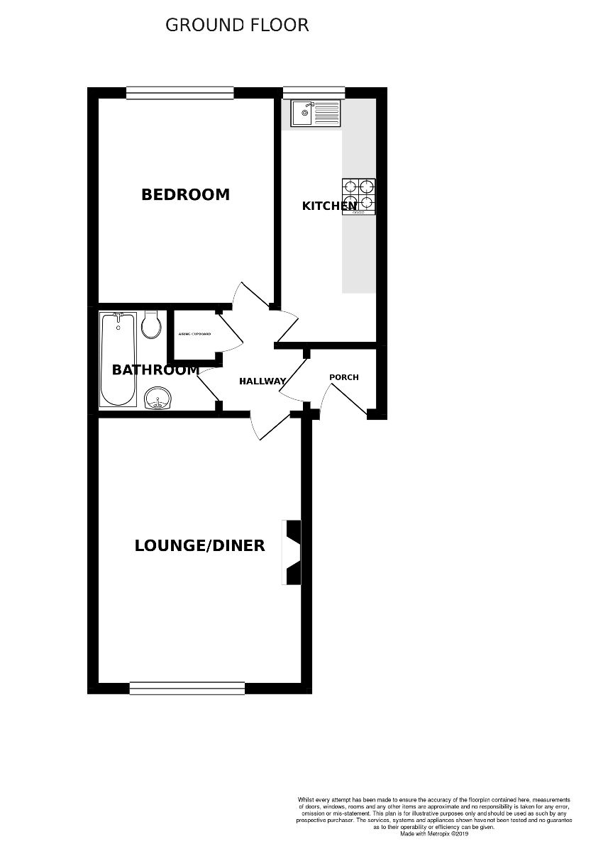 Flat 15, Newtake House, Torquay floorplan