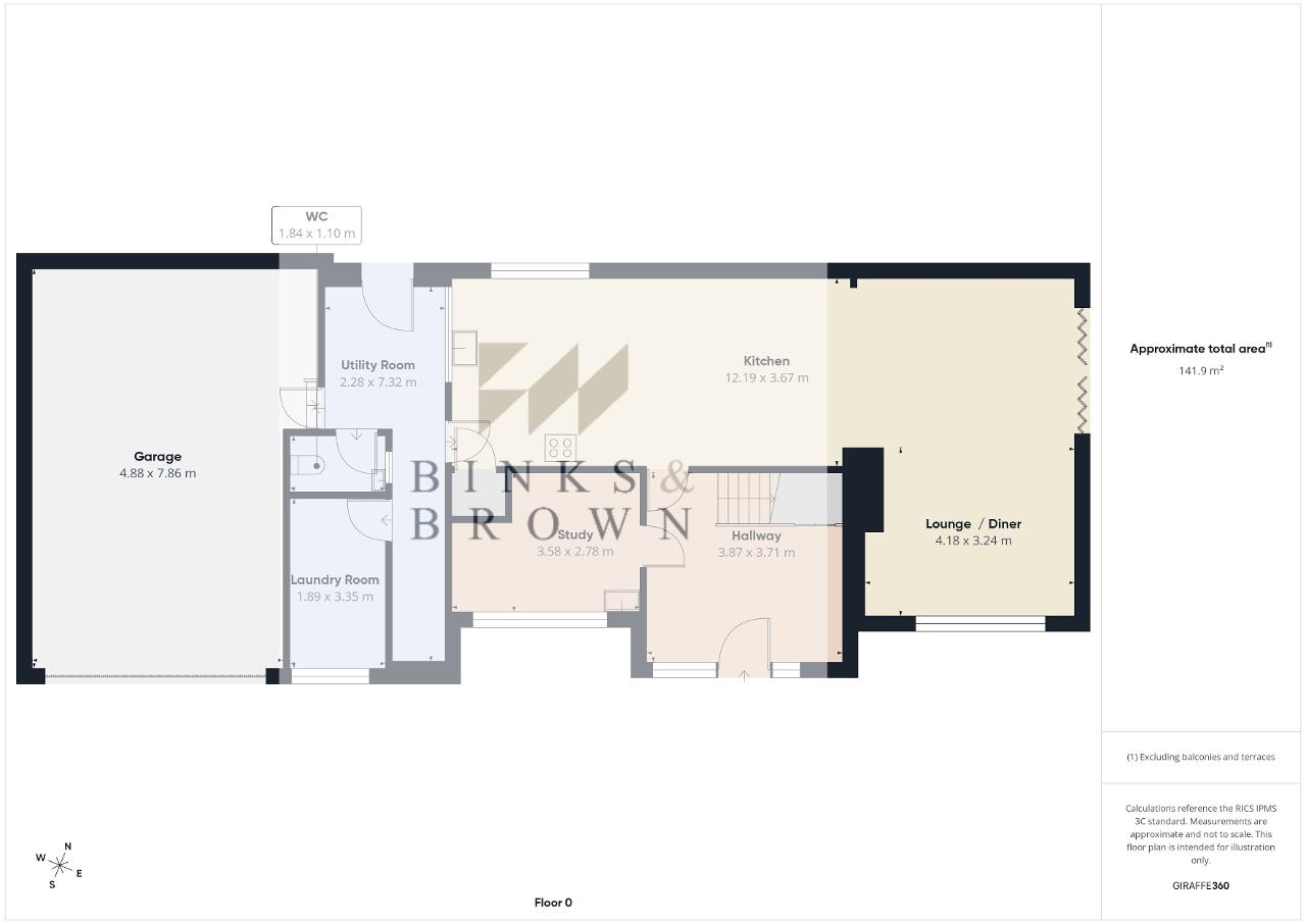 22, Recreation Avenue, Corringham floorplan