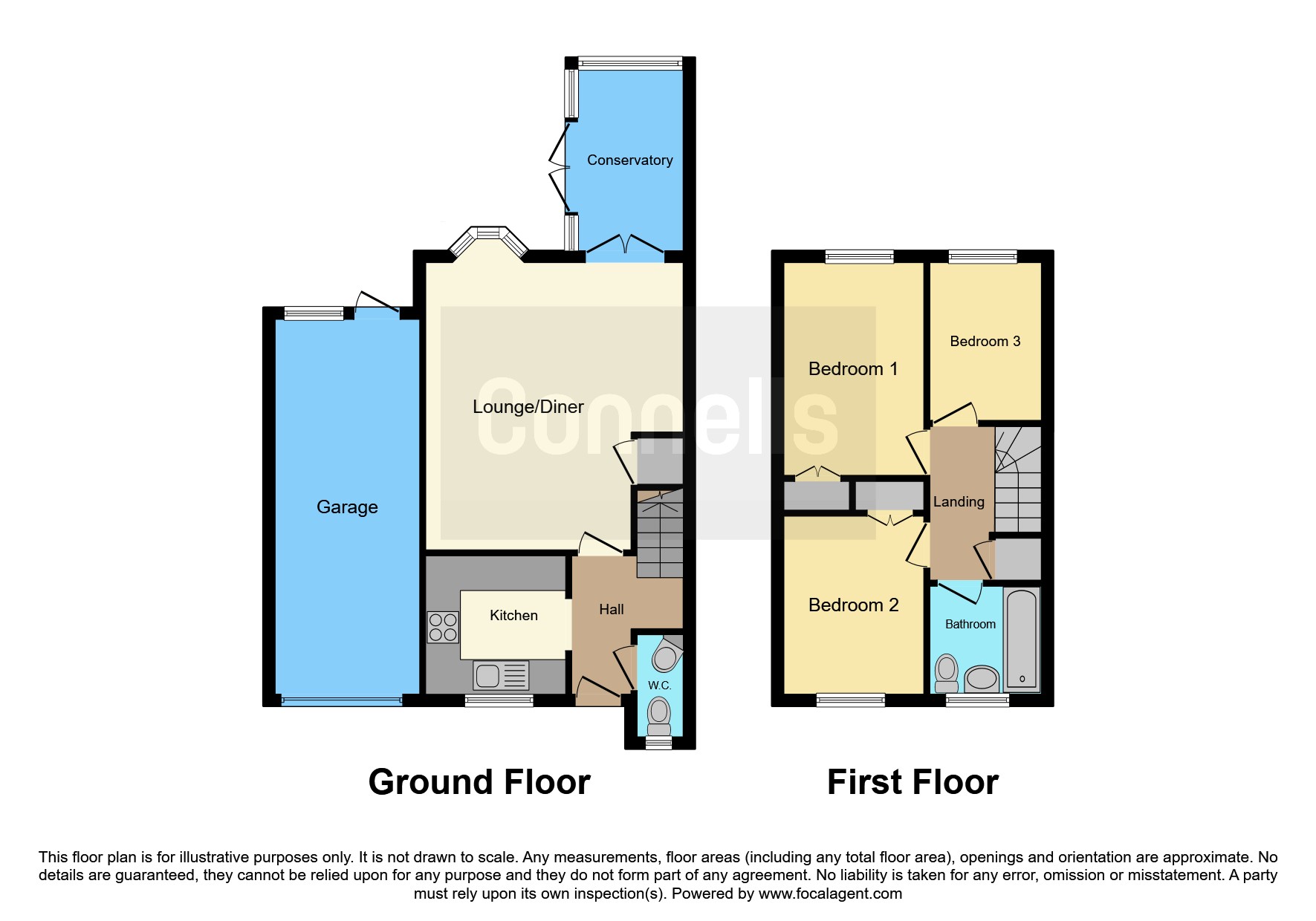 97, Ropeland Way, HORSHAM floorplan