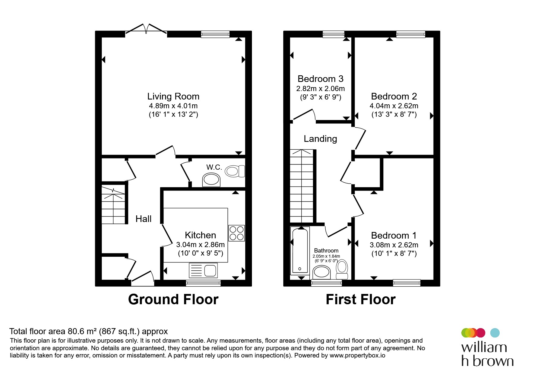 14, Carver Way, Huntingdon floorplan