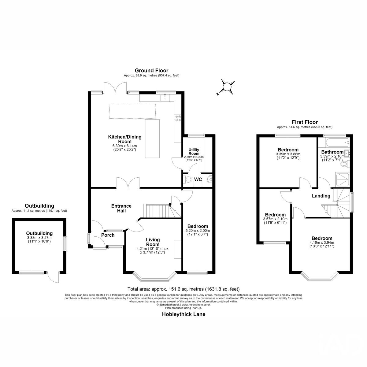 46, Hobleythick Lane, Westcliff-on-sea floorplan