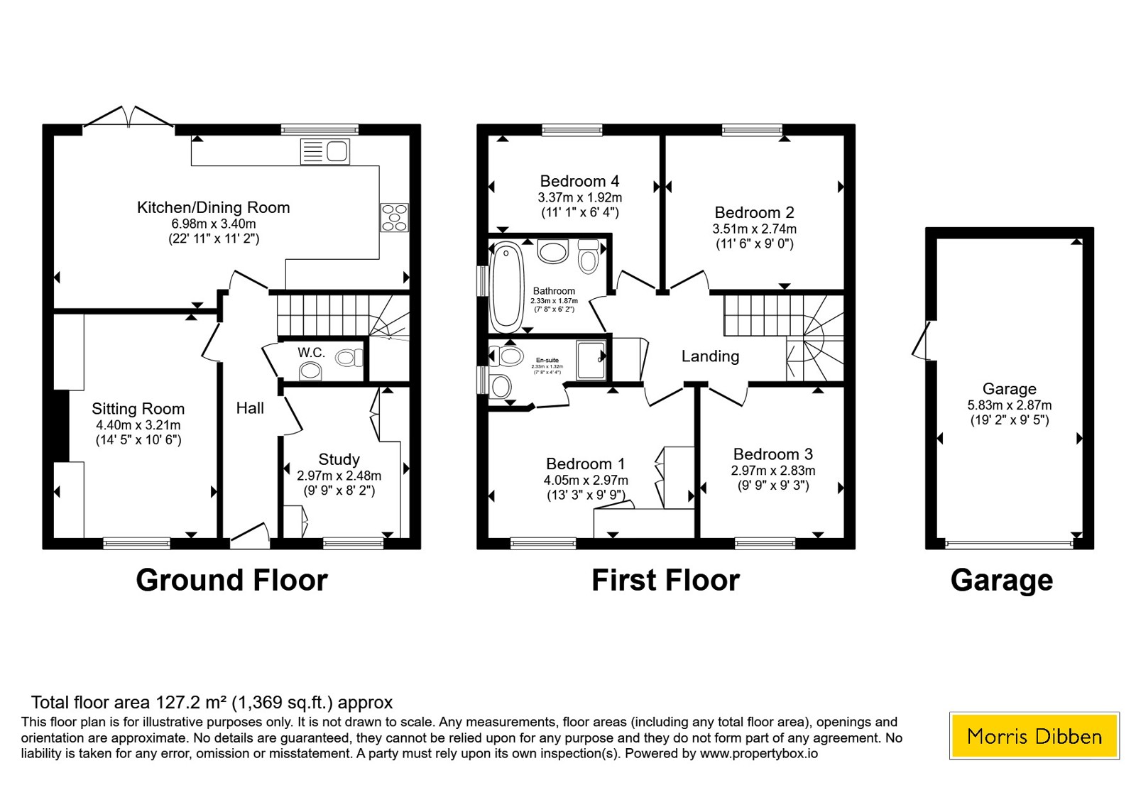 52, Baddesley Close, Southampton floorplan