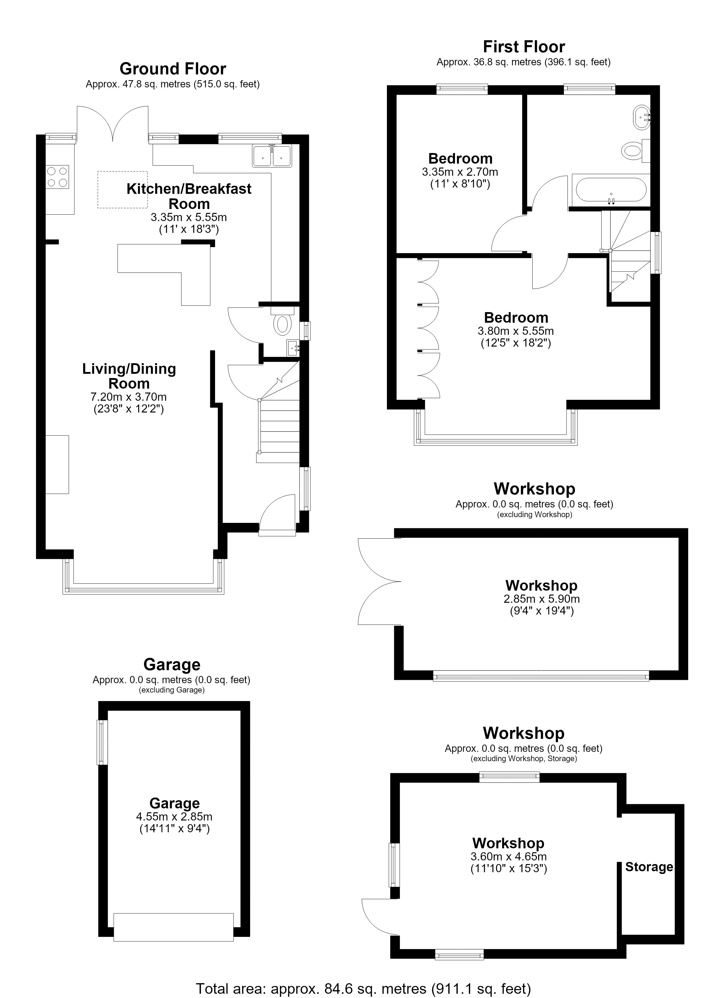 Warren Road, Addlestone floorplan