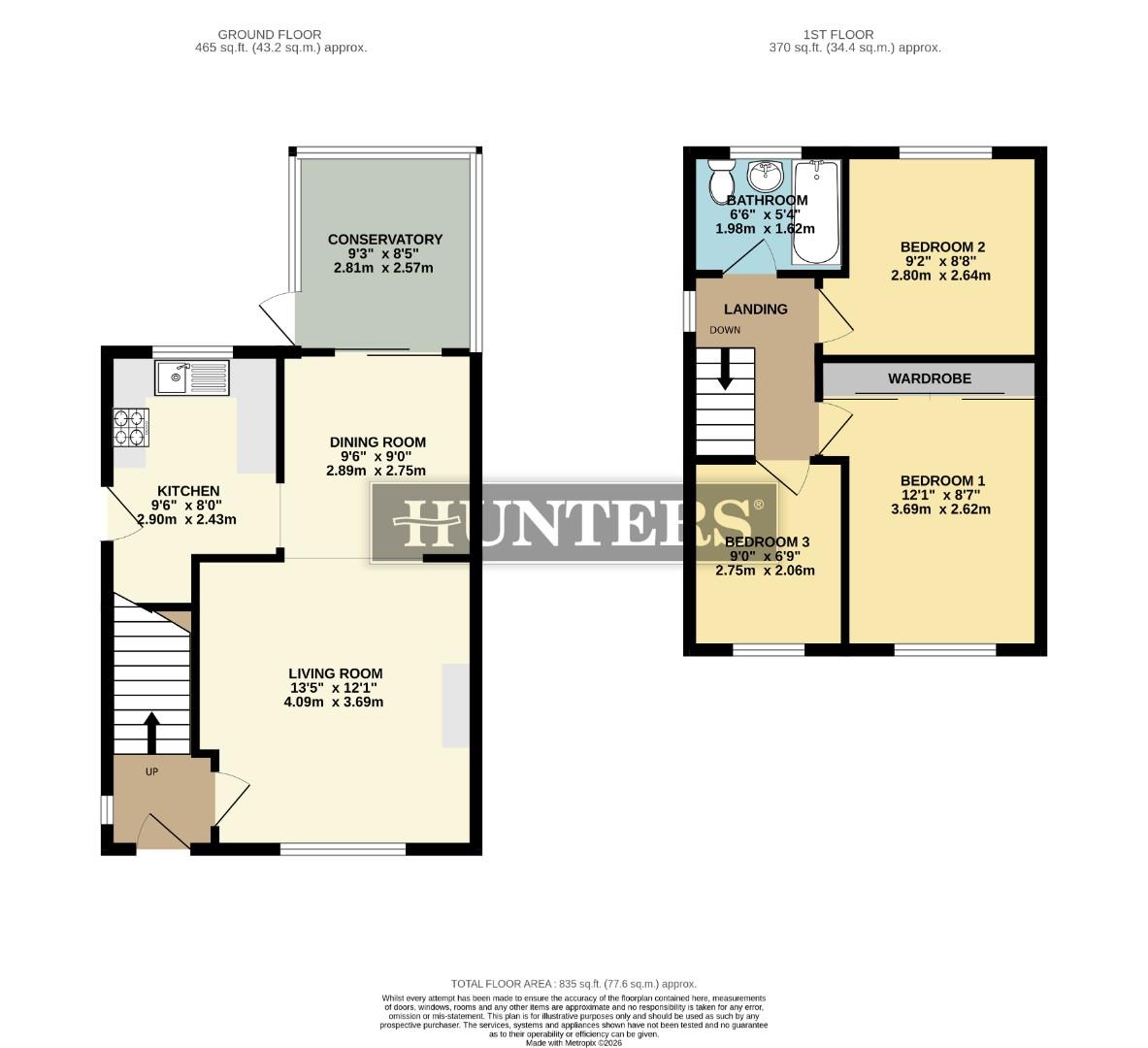38, Speedwell Crescent, Scunthorpe floorplan