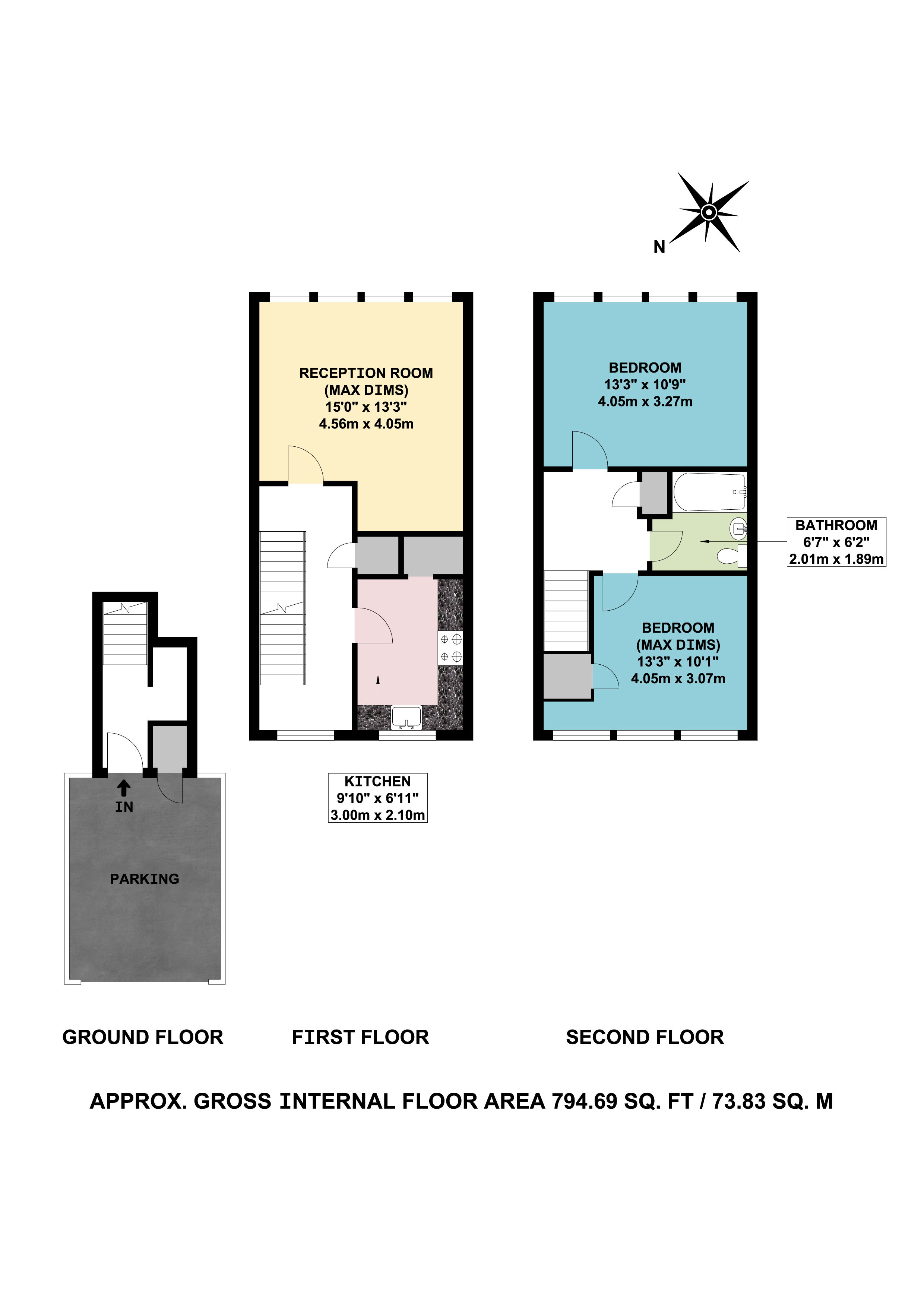 2 Boulters Court, Maybank Avenue, Wembley floorplan
