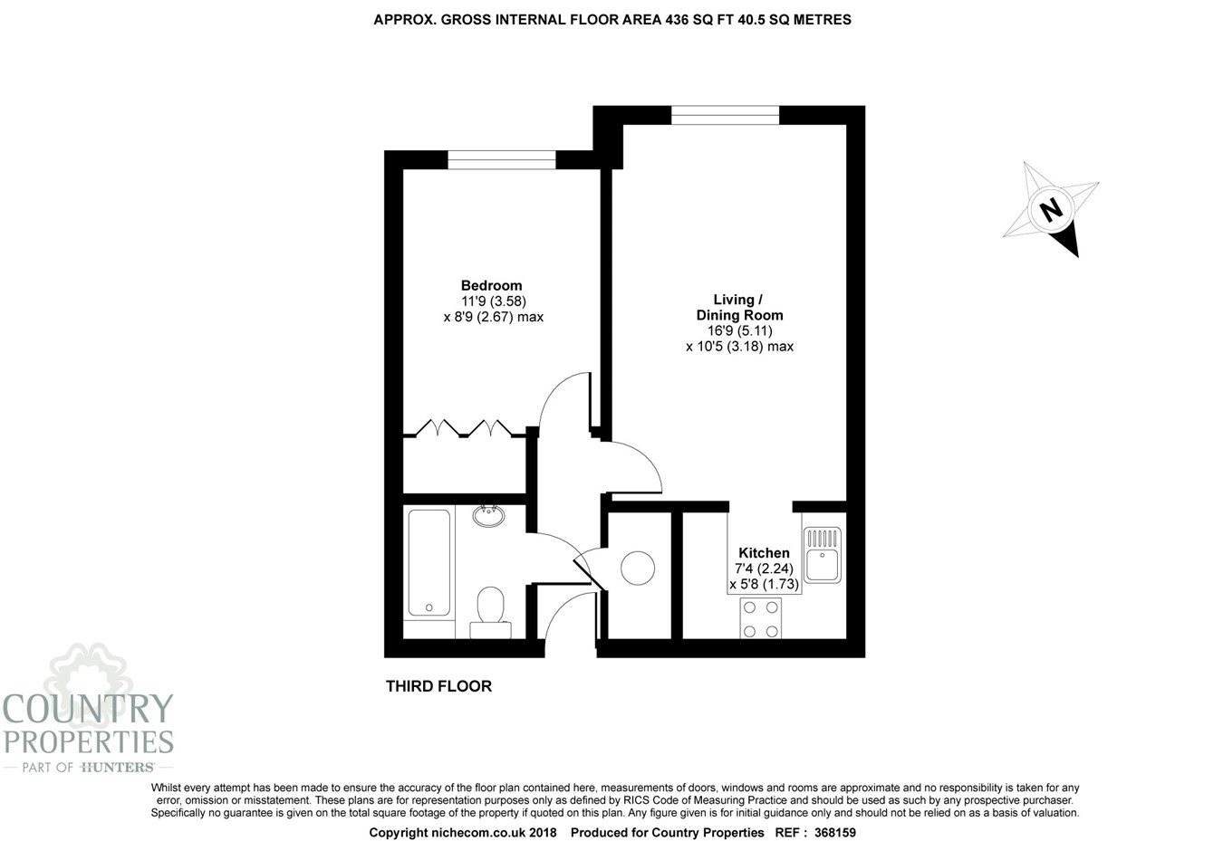 1 Bedrooms Flat for sale in Bedford Road, Hitchin SG5