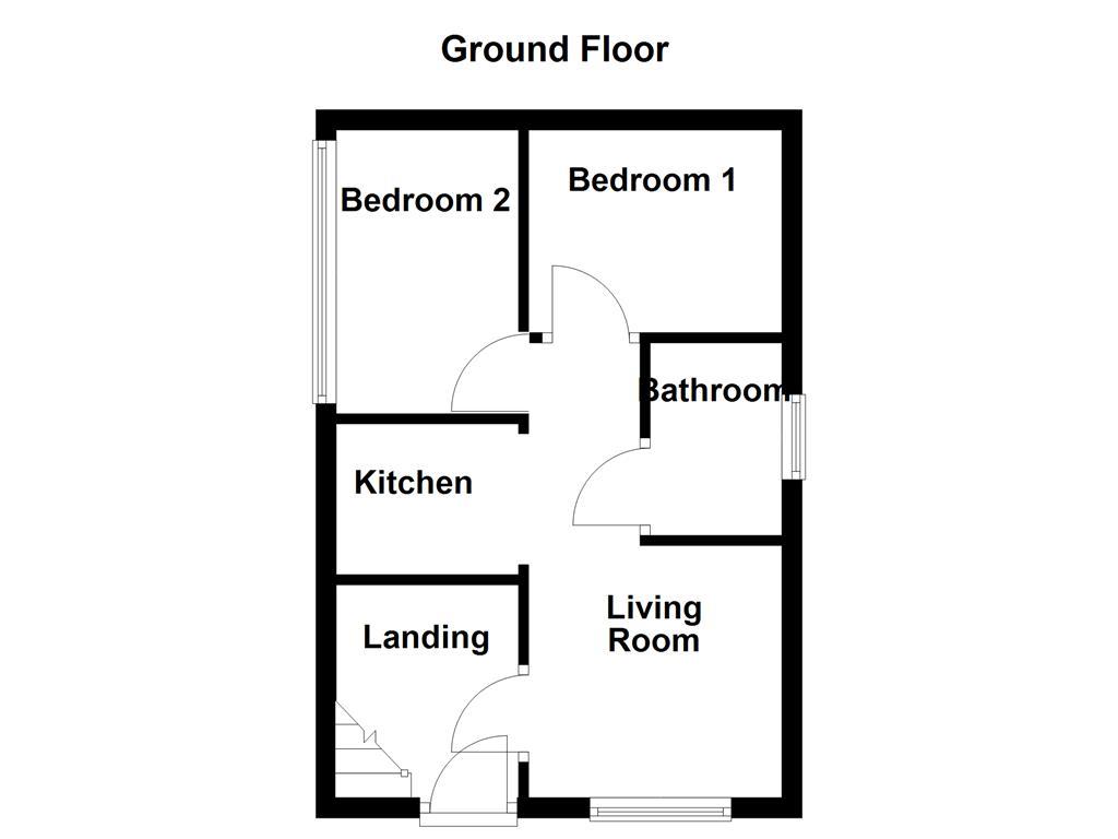 Flat 1 - 3, 60b, James Street, Preston floorplan