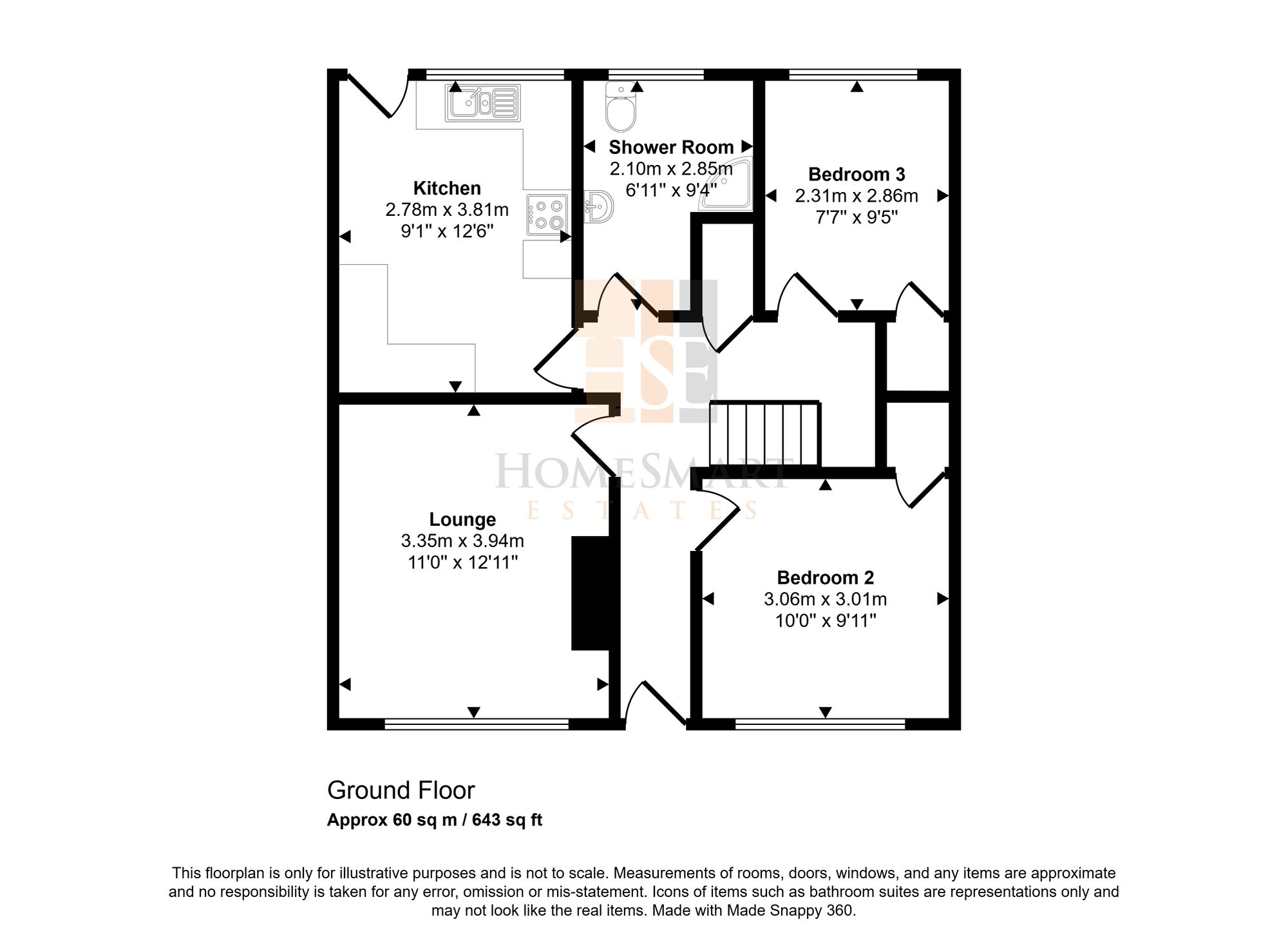 6 Montpelier Avenue, Runcorn floorplan