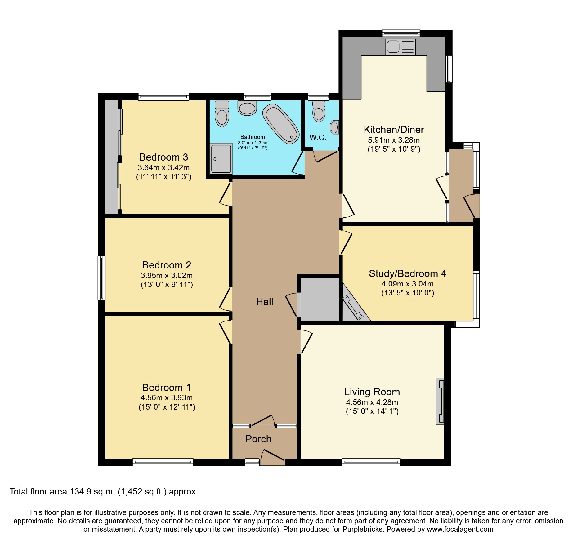 Cheerbrook Road, Willaston, Nantwich CW5, 3 bedroom detached bungalow
