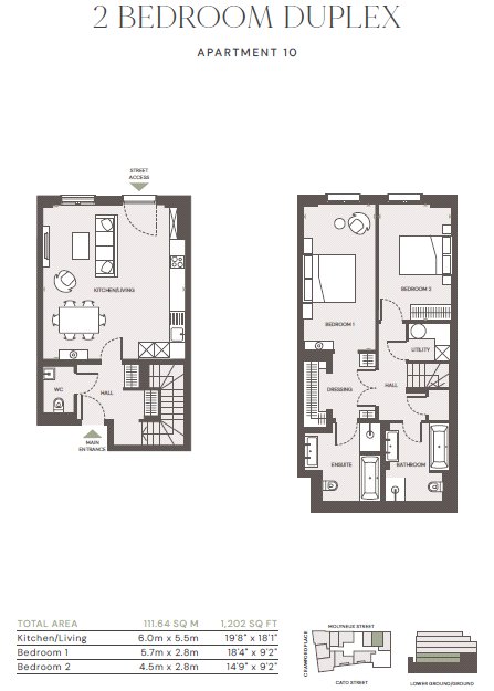 Unit 10, Marylebone Mansions,, One Molyneux Street, London floorplan
