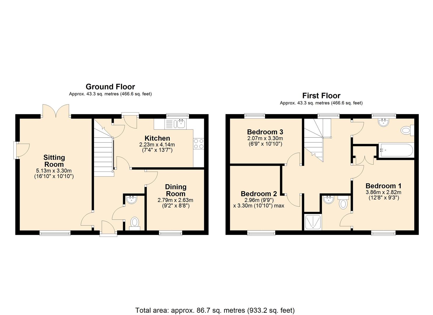 3 Bedrooms Terraced house for sale in Thresher Drive, Groundwell West, Swindon SN25