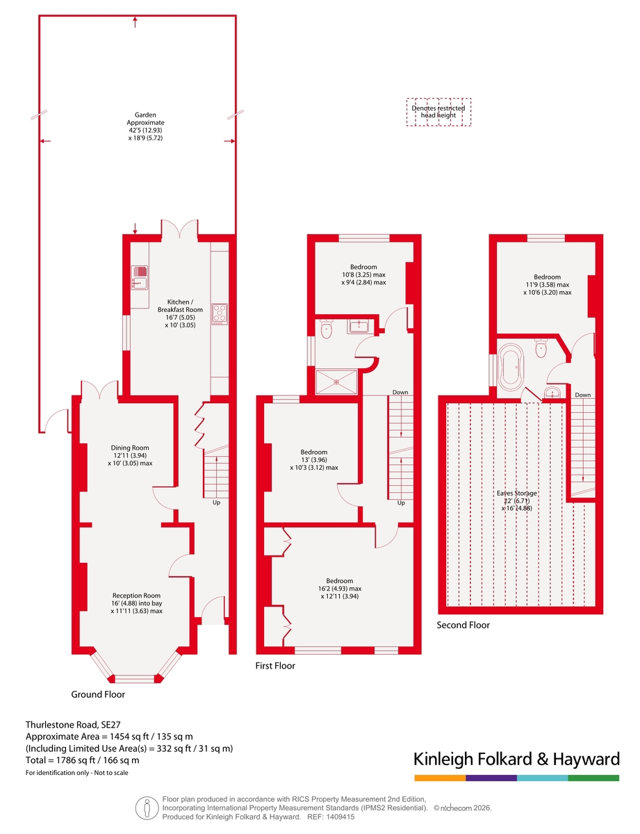 21, Thurlestone Road, London floorplan