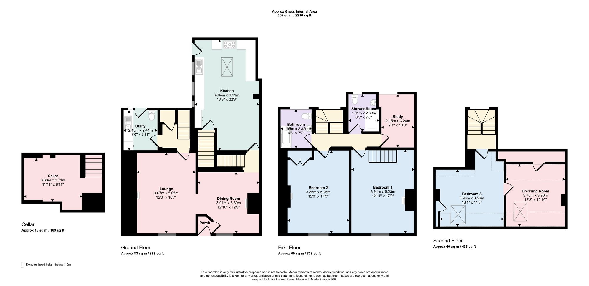 1, Brook Street, Bishops Waltham, SO32 floorplan