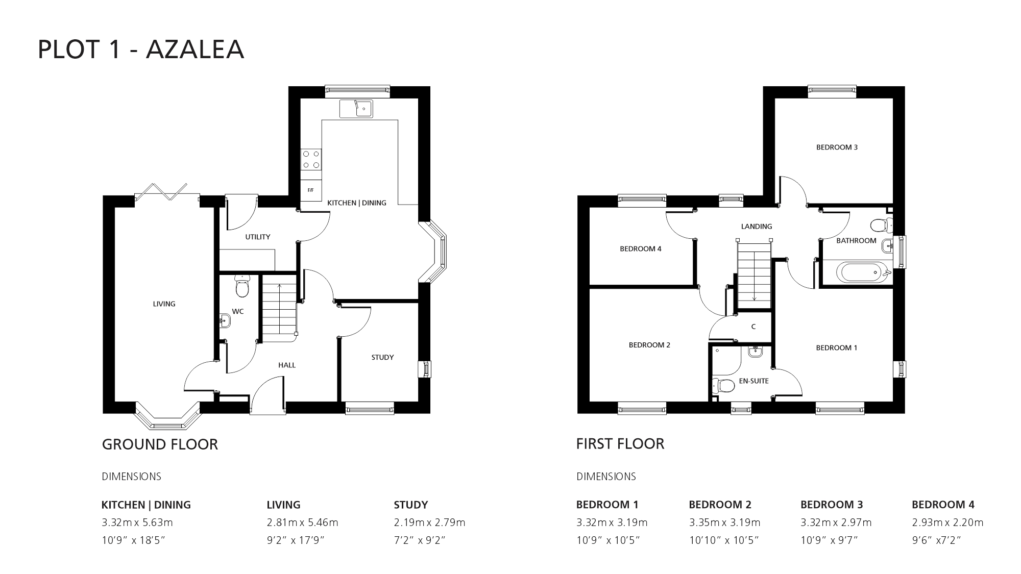 1, Fen Horizon Way, Spalding floorplan