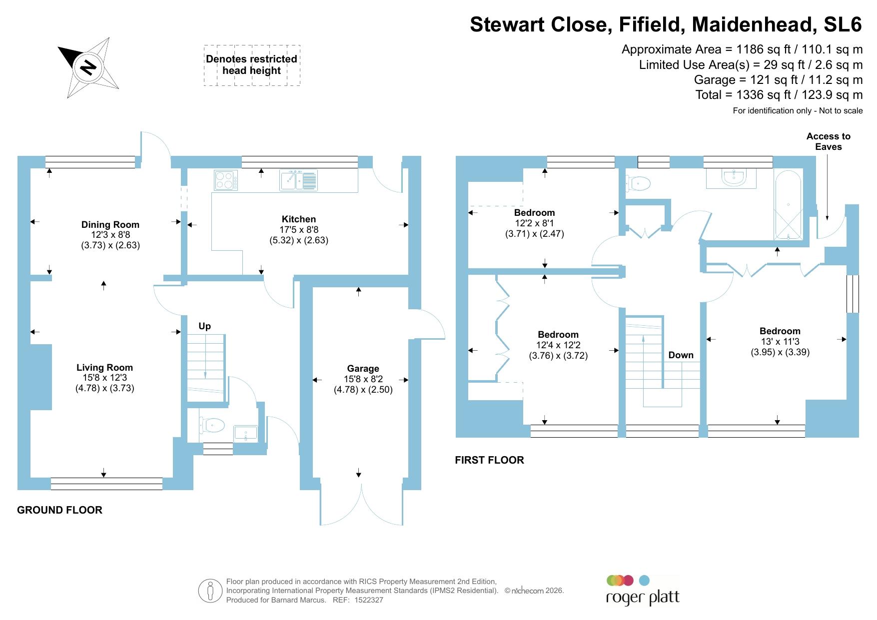 37, Stewart Close, Maidenhead floorplan