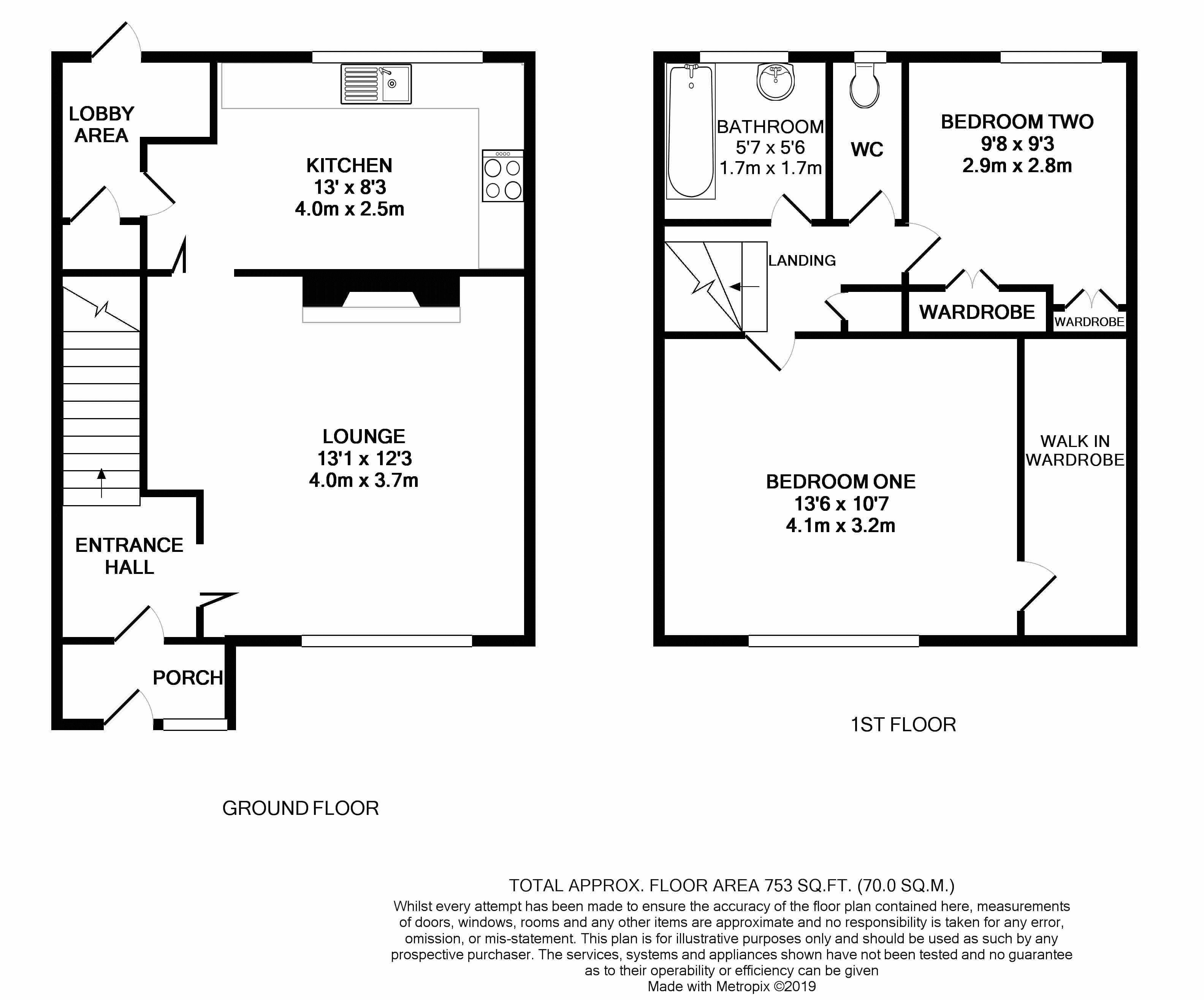 2 Bedrooms Terraced house for sale in Taynton Drive, Merstham, Redhill RH1