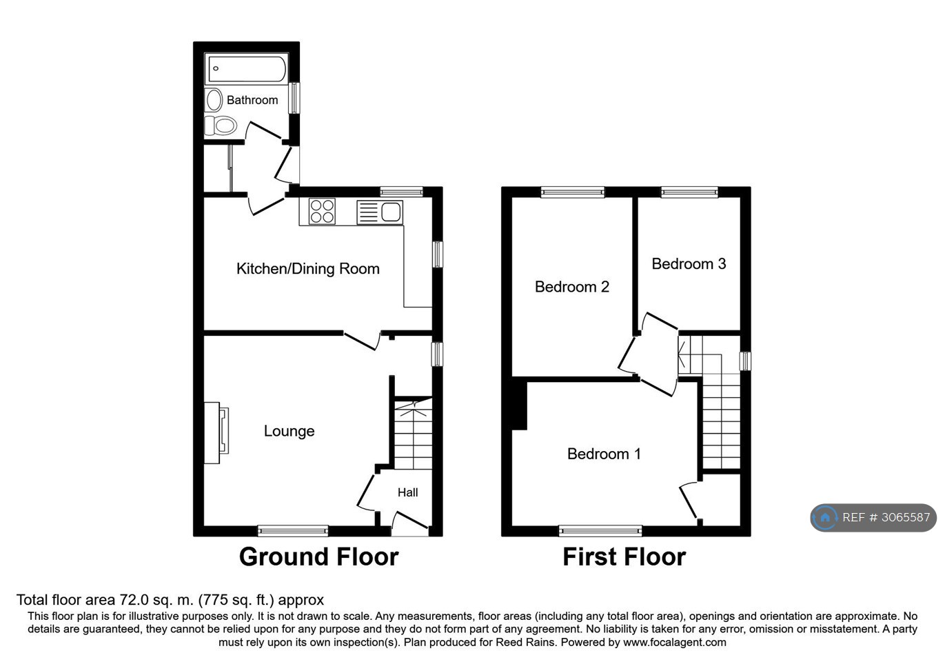 Almond Grove, Pemberton, Wigan floorplan