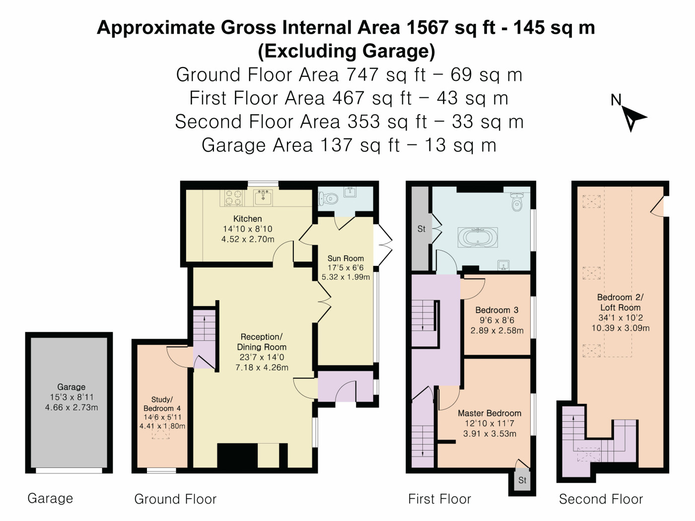 Verandah Cottage, 15, Marlborough Road, Wroughton floorplan