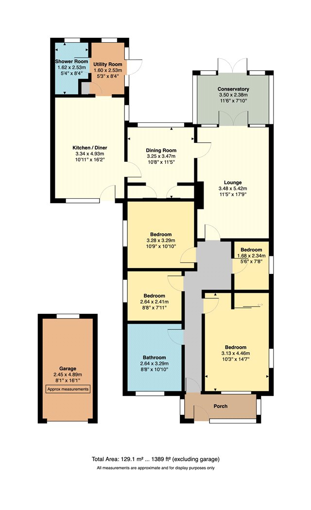 Pebble End, 83, Roberts Road, New Romney floorplan