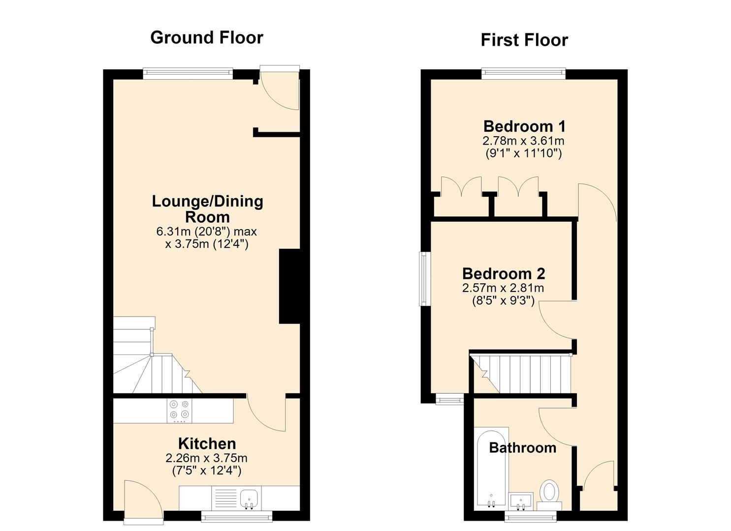 15, Ings Lane, Patrington floorplan