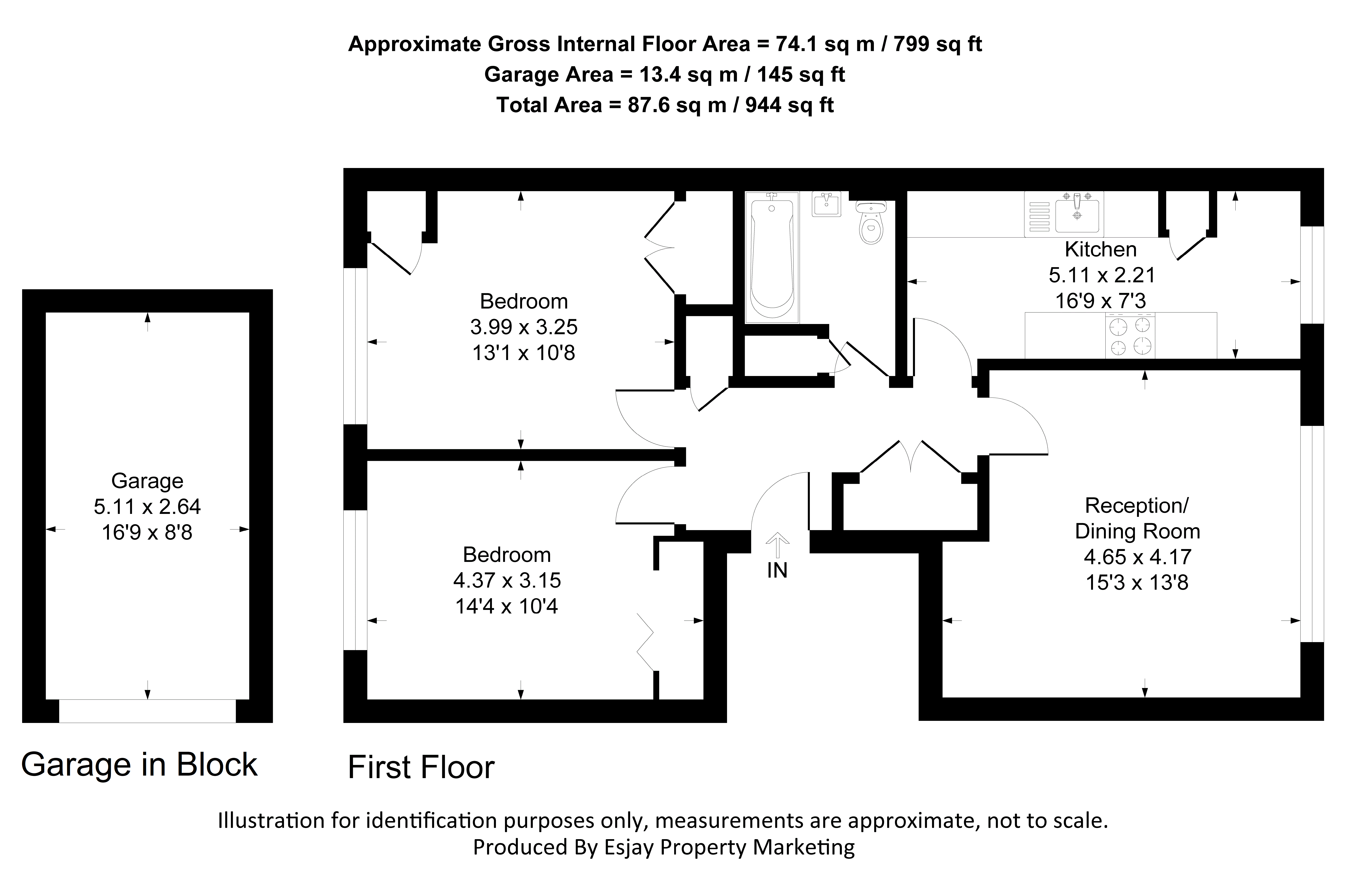 9 Sable Court, 93, Westbury Road, New Malden floorplan
