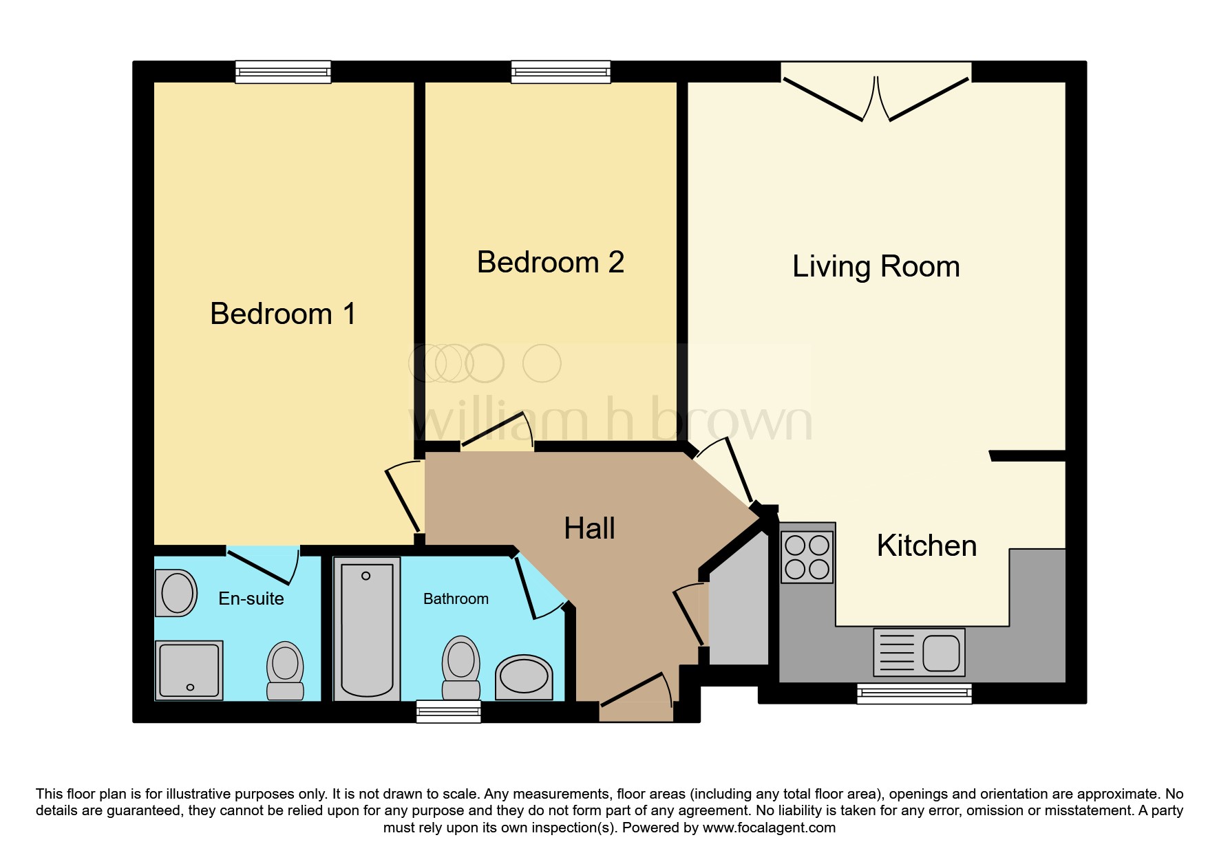 Apartment 17, 190, Sandhills Avenue, Leicester floorplan