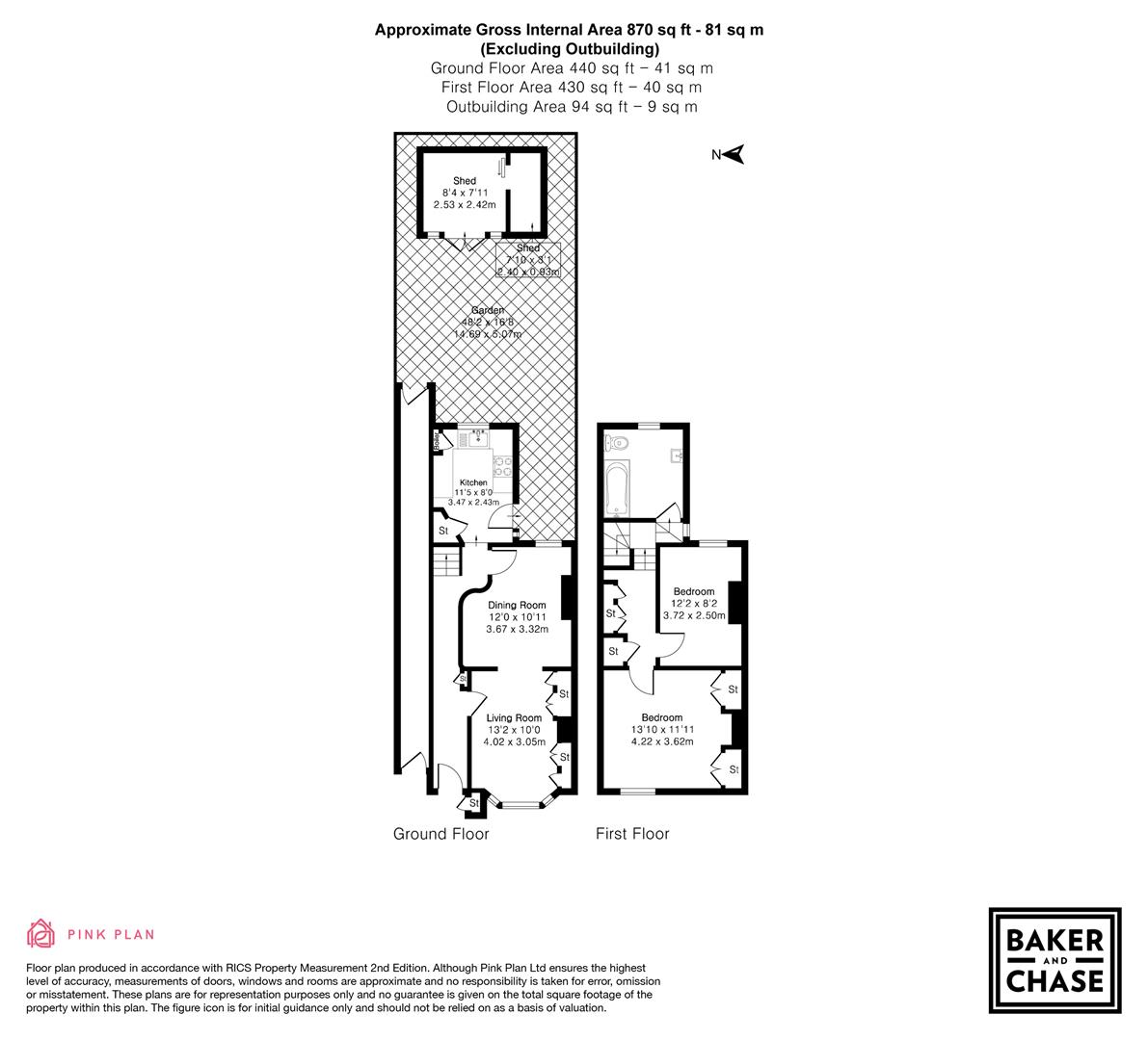 22, Percival Road, Enfield floorplan
