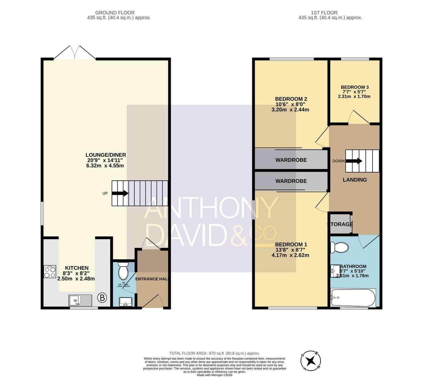 Northmere Drive, Poole floorplan