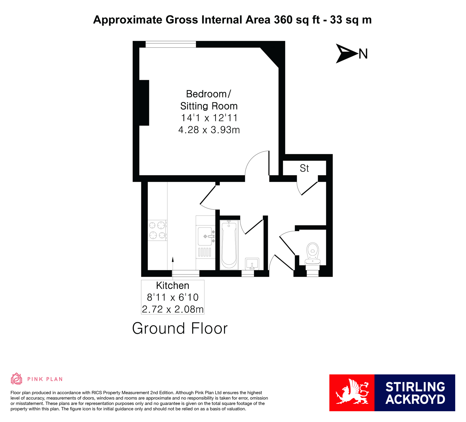 10 Purser House,, Tulse Hill, London floorplan