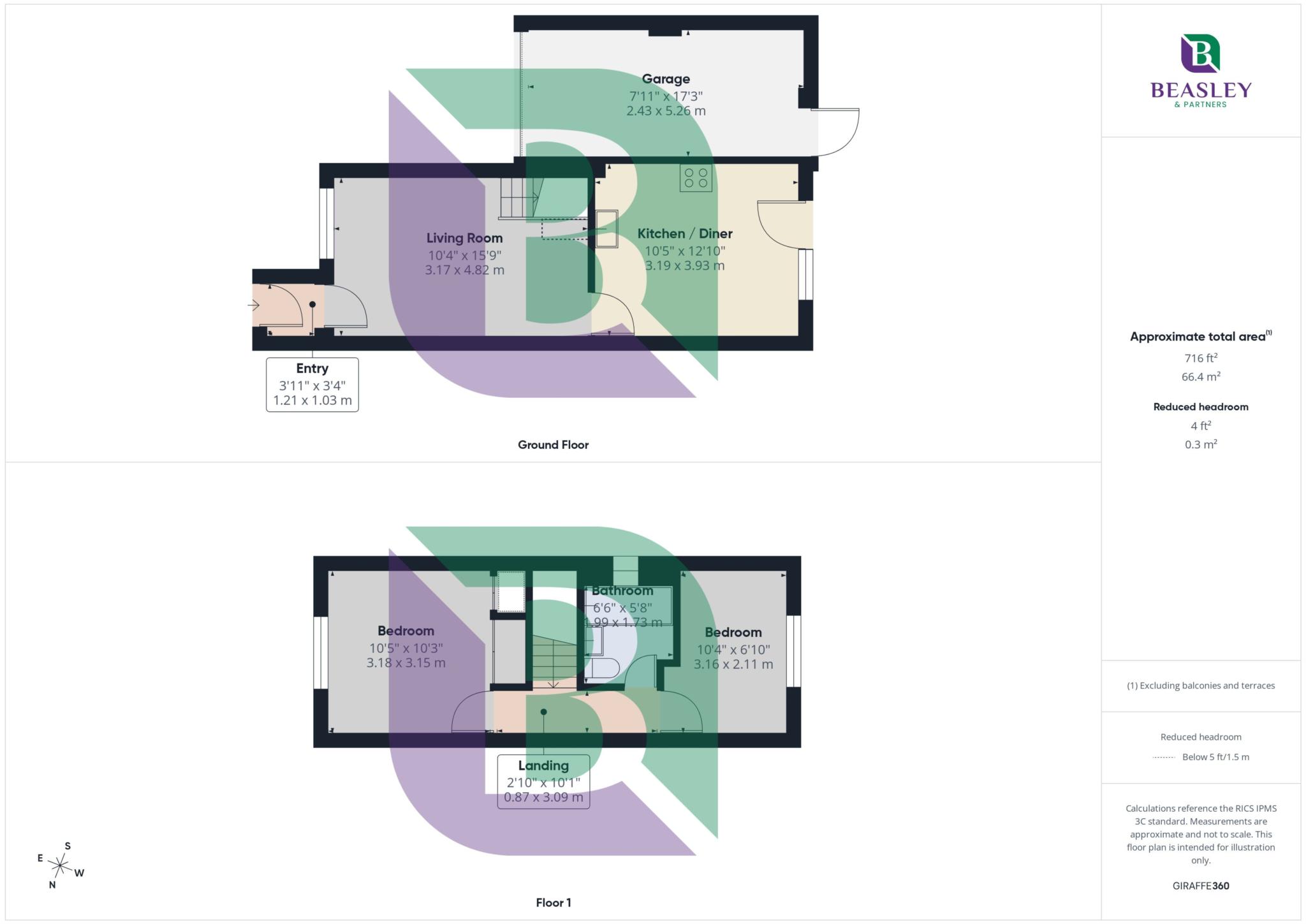 5, Coggeshall Grove, Milton Keynes floorplan
