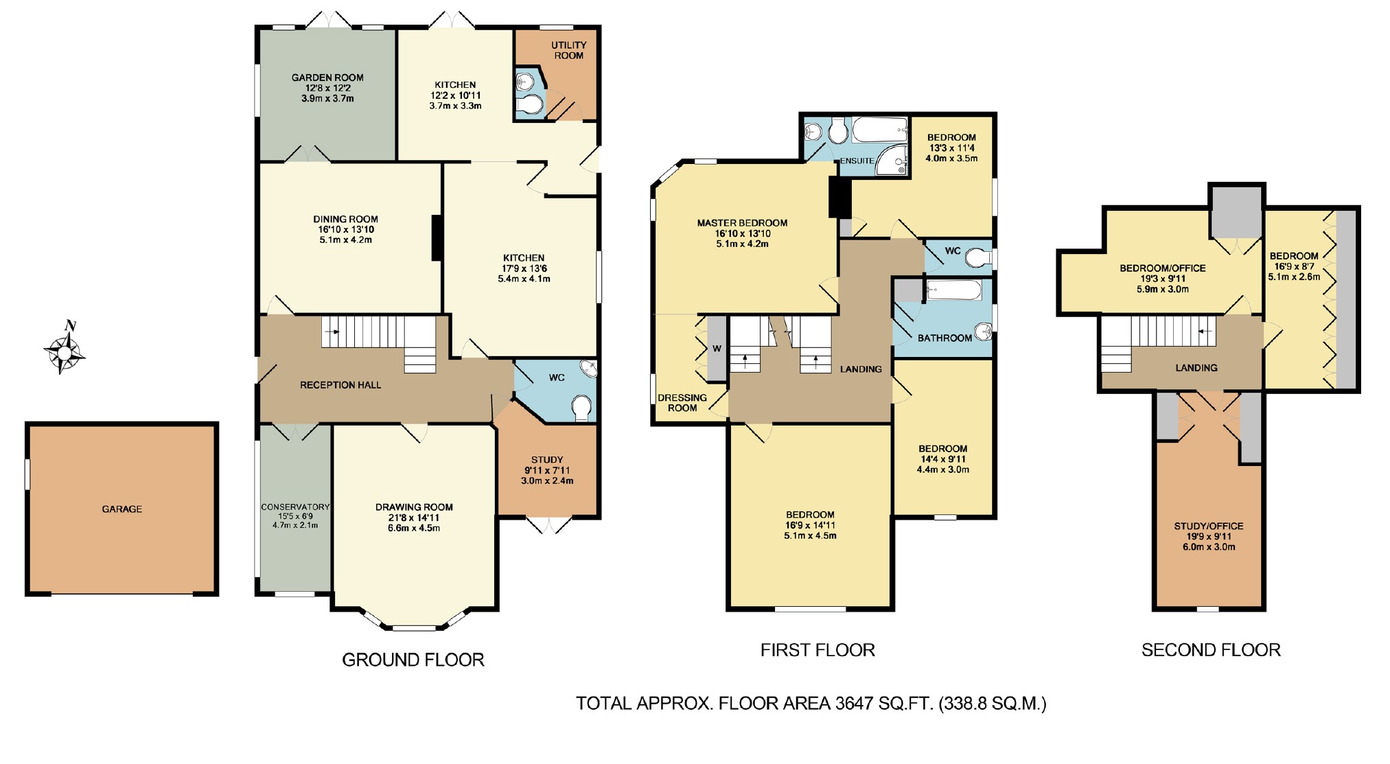 6 Bedrooms Detached house for sale in Cornwall Road, Harrogate, North Yorkshire HG1