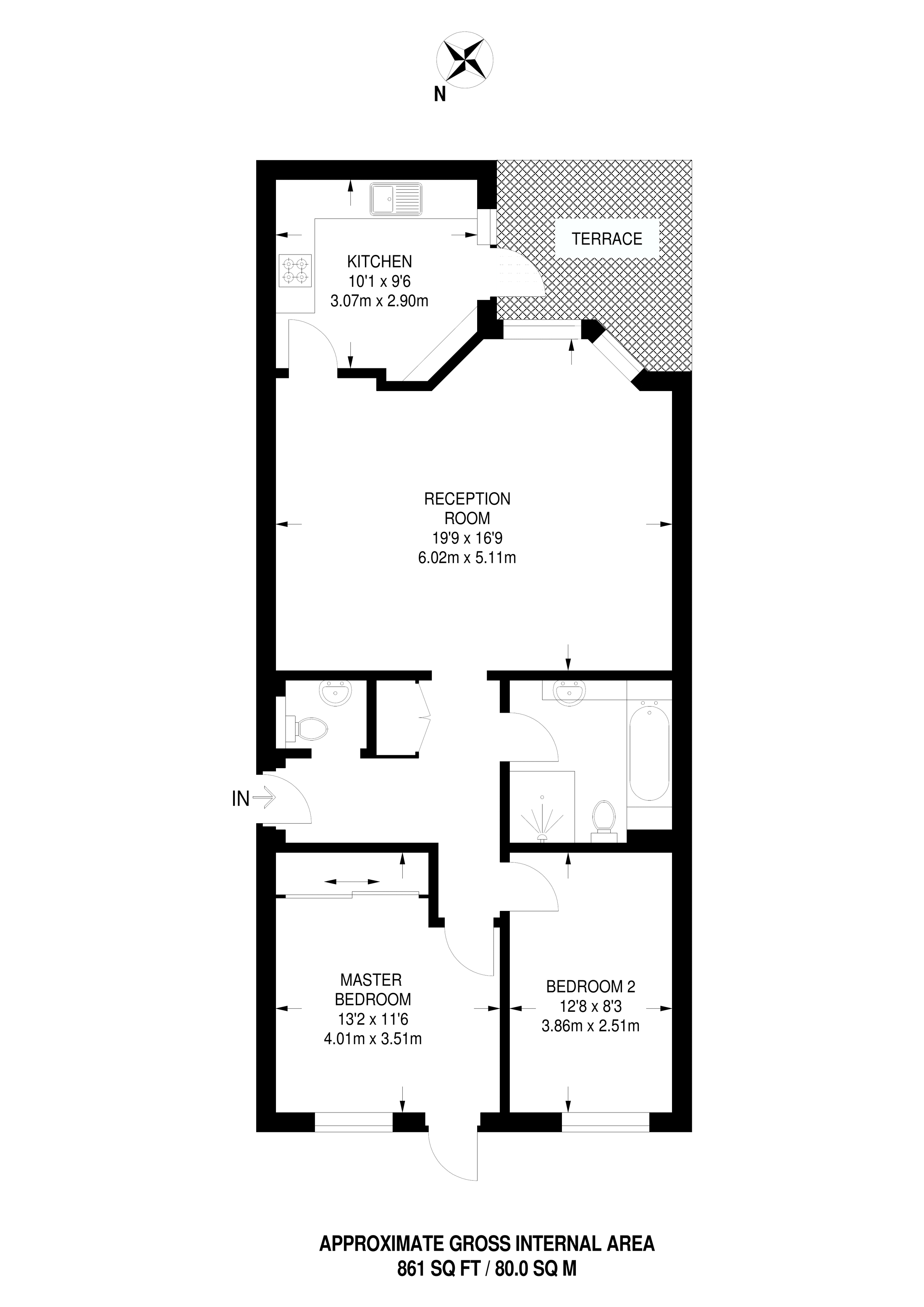 2 Bedrooms Flat to rent in Elgin Avenue, Maida Vale W9