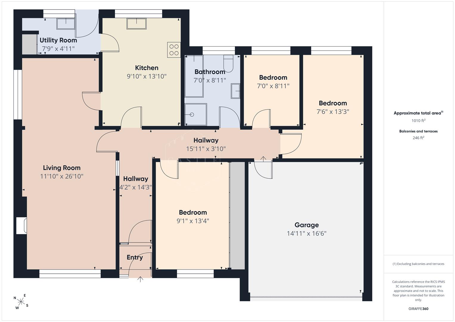 65, Burbage Road, Hinckley floorplan