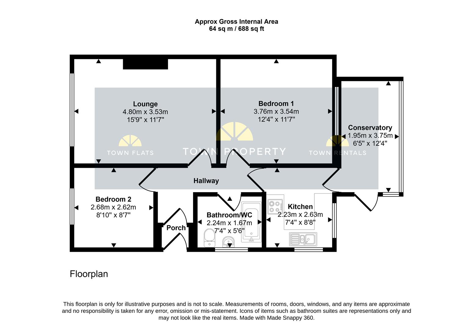Arundel Close, Pevensey Bay, Pevensey floorplan