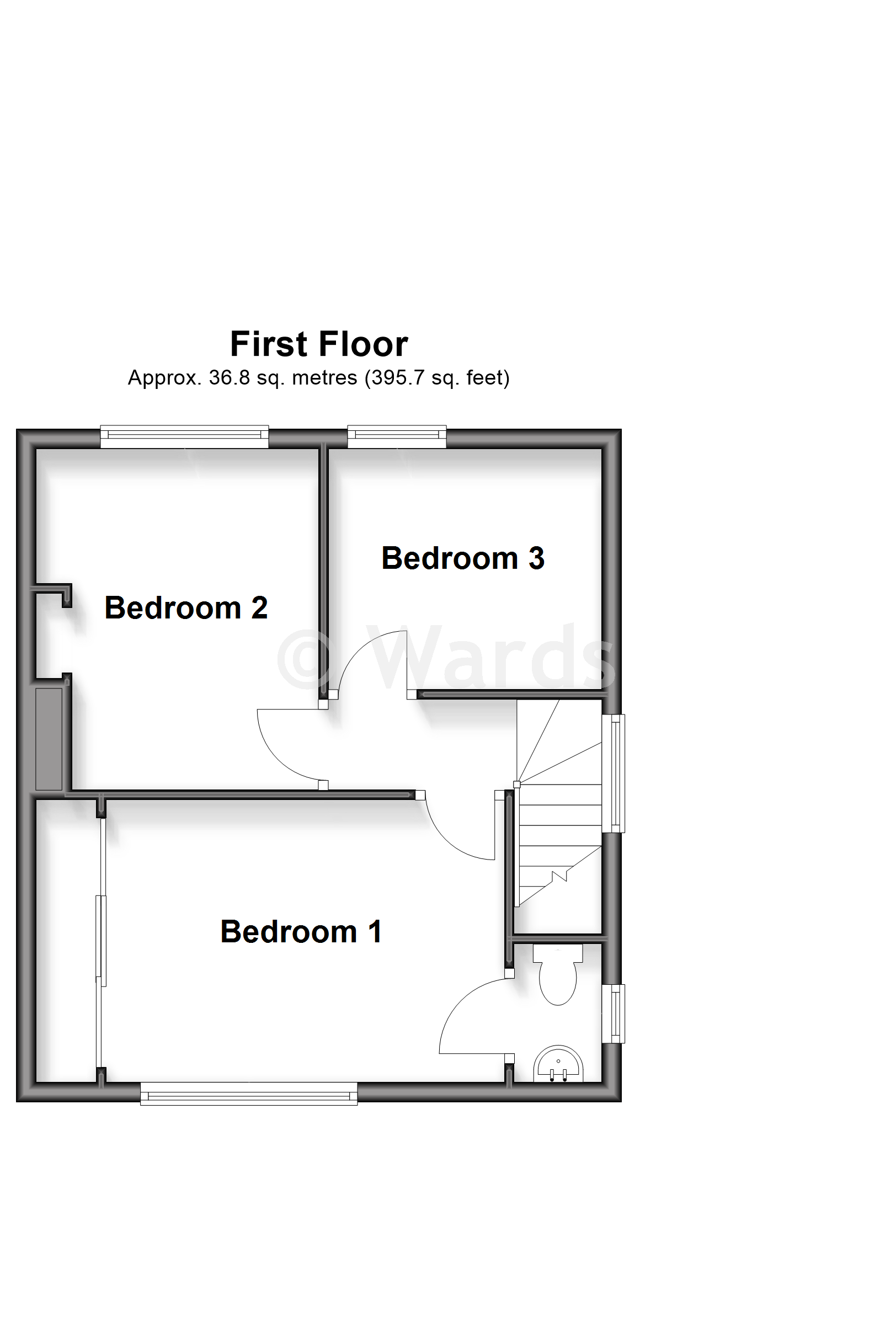 16, Aylesford Place, Ashford floorplan